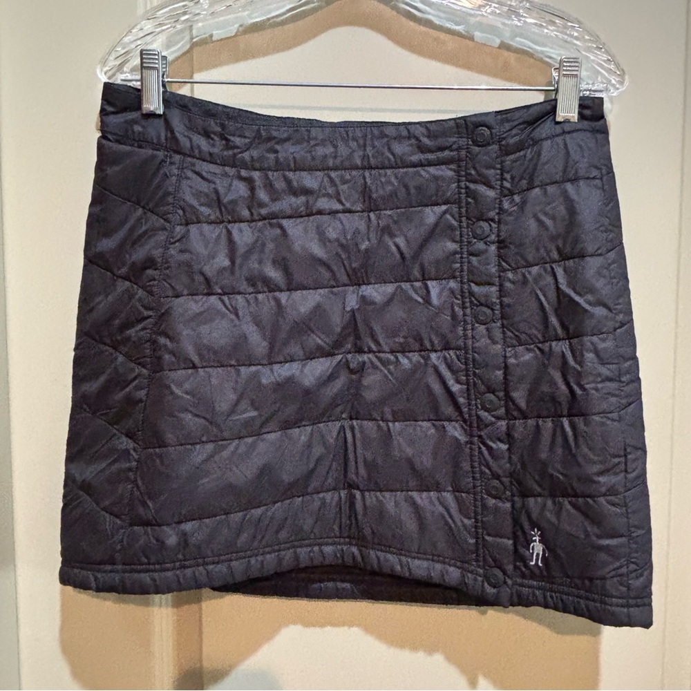 Smartwool Skirt Womens Small Quilted PhD Insulated Snap Pocket Winter Outdoor